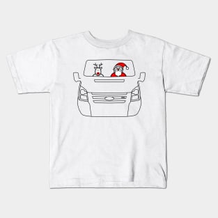 Transit Van-ta Claus Christmas special edition (no text) Kids T-Shirt